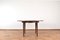 Mesa de comedor extensible Mid-Century de roble, años 60, Imagen 2