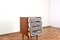 Mid-Century Danish Hand-Painted Op-Art Teak Chest of Drawers, 1960s 9