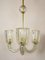 Vintage Art Deco Murano Glass Chandelier attributed to Ercole Barovier for Barovier & Toso, 1930s 8
