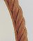 Oval Rope Mirror attributed to Audoux and Minnet, France 4