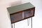 Mid-Century Modern Vitrine in Sage Green 3