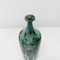Green Enamelled Stoneware Bottle Vase, 1960s 2