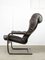 Vintage Lounge Chair in Leather, 1970s 7
