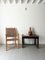 Primitive Ebonised Rustic Side Table in Stained Pine, 1700s, Image 2