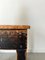 Primitive Ebonised Rustic Side Table in Stained Pine, 1700s, Image 7