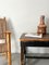 Primitive Ebonised Rustic Side Table in Stained Pine, 1700s, Image 6