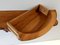 Wall-Mounted Demilune Console Table in Walnut, 1940s, Image 13