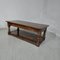 Vintage Oak Plank Coffee Table, 1920 6