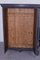 Large Three-Column Grey Pine Wardrobe with Carved Fronts, 1895 14