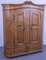 Kiefernholz Kleiderschrank mit 2 Türen, Original Schloss & Schlüssel, 1820 1