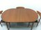 Vintage Double Extendable Teak Dining Table by Nils Jonsson for Troeds 20