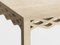 Mesa de roble con maceta de Mario Alessiani para Dialetto Design, Imagen 3