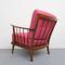 Pink Armchair, 1950s, Image 9