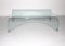Vintage Glass Coffee Table by Massimo Iosa Ghini for Fiamm 4