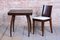 Art Deco Spider Table in Oak by J. Halabala for Up Závody, 1940s 13