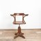 Silla de escritorio giratoria antigua de madera curvada de Thonet, Imagen 2