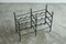 Mid-Century Modern Wine Rack in Wrought Iron Brass, 1940s, Image 6