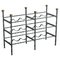 Mid-Century Modern Wine Rack in Wrought Iron Brass, 1940s, Image 1