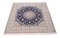 Nain Teppich aus Wolle mit Blumenmuster 2