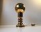 Lámpara de mesa Mid-Century con bola de espejos de Frimann, años 60, Imagen 2