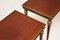 Tables d'Appoint Antiques Dorées, 1950, Set de 2 5