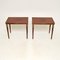 Tables d'Appoint Antiques Dorées, 1950, Set de 2 2
