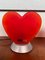 Heart Tischlampen aus Muranoglas von Carlo Nason für iTtre, Italien, 1990er, 2er Set 2