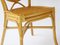 Asiento pavo real bohemio vintage de ratán y mimbre. Juego de 2, Imagen 7