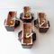 Vintage Ceramic Sconces attributed to Pan Hustadt Leuchten, 1970s, Set of 4, Image 6