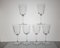 Baccarat Crystal Wine Glasses Molière Model, 1920s, Set of 6 3