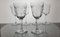 Baccarat Crystal Wine Glasses Molière Model, 1920s, Set of 6 2