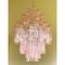 Pink Tronchi Murano Glass Chandelier by Simoeng 5