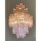 Pink Tronchi Murano Glass Chandelier by Simoeng 4
