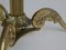 Vintage Italian Brass Free Standing Coat Rack 2