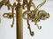 Vintage Italian Brass Free Standing Coat Rack 5