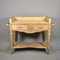 Art Deco French Bleached Oak Washstand, 1920s 1
