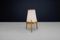 Large Modern Opaline Glass and Ash Floor Lamp attributed to Uluv, 1960s, Image 6