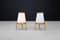 Large Modern Opaline Glass and Ash Floor Lamp attributed to Uluv, 1960s, Image 8