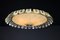 Art Deco Brass and Green Opaline Glass Pendant, Germany, 1930s, Image 10