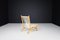 Mid-Century Scandinavian Lounge Chairs in Beech with New Canvas Straps by Børge Mogensen, 1960s, Set of 2 10