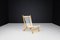 Mid-Century Scandinavian Lounge Chairs in Beech with New Canvas Straps by Børge Mogensen, 1960s, Set of 2 9