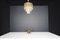 Large Murano Glass Chandelier in Amber and Clear Spiral Drops, Italy, 1960s 14