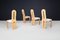 Chaises de Salle à Manger Scandinaves à Dossier Haut en Chêne avec Tapisserie Teddy, 1970s, Set de 4 4