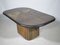 Table Basse Brutaliste en Pierre et Cuivre par Paul Kingma, 1970s 3