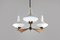 Mid-Century Modern Murano Glass Chandelier from Stilnovo, 1950s 1