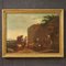 Bucolic Landscape, 1680, Oil on Canvas, Framed 1