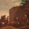 Bucolic Landscape, 1680, Oil on Canvas, Framed 14