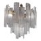 Venied-White Listelli Alabastro Murano Glass Style Chandelier by Simoeng 1