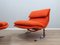 Wave Sessel & Fußhocker von Giovanni Offredi für Saporiti, 1970er 14