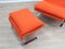 Wave Sessel & Fußhocker von Giovanni Offredi für Saporiti, 1970er 15